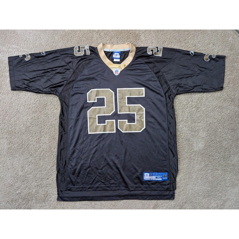 Reggie Bush New Orleans Saints Jersey Mens XL Reebok NFL Y2K